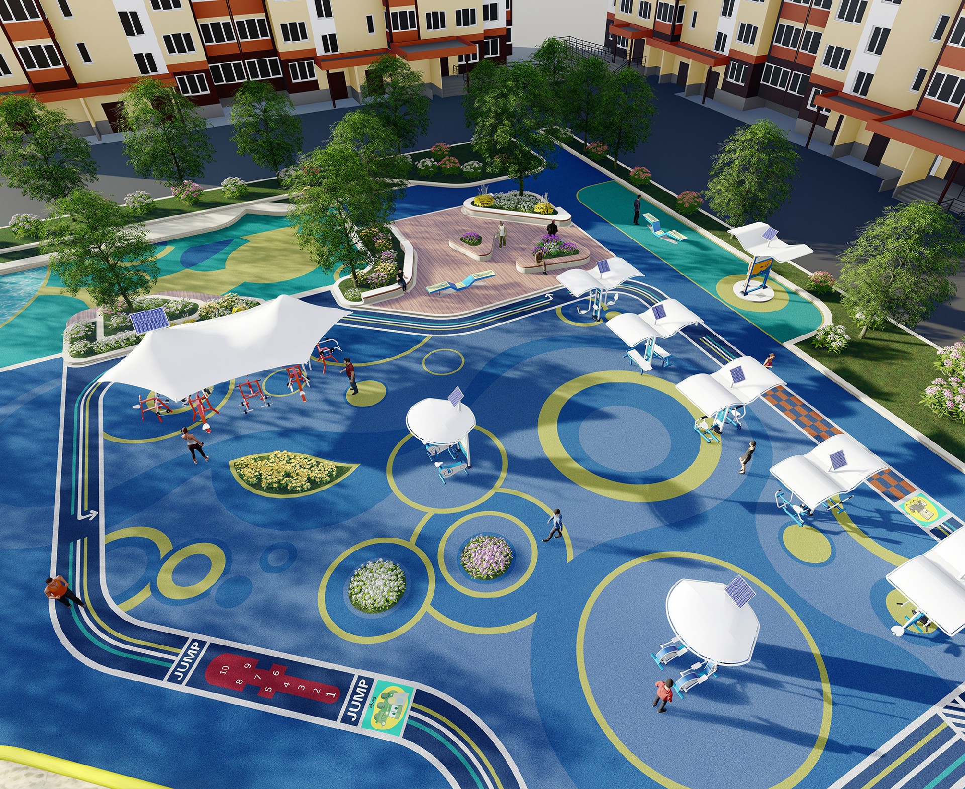 体育公园配置方案1(图2)