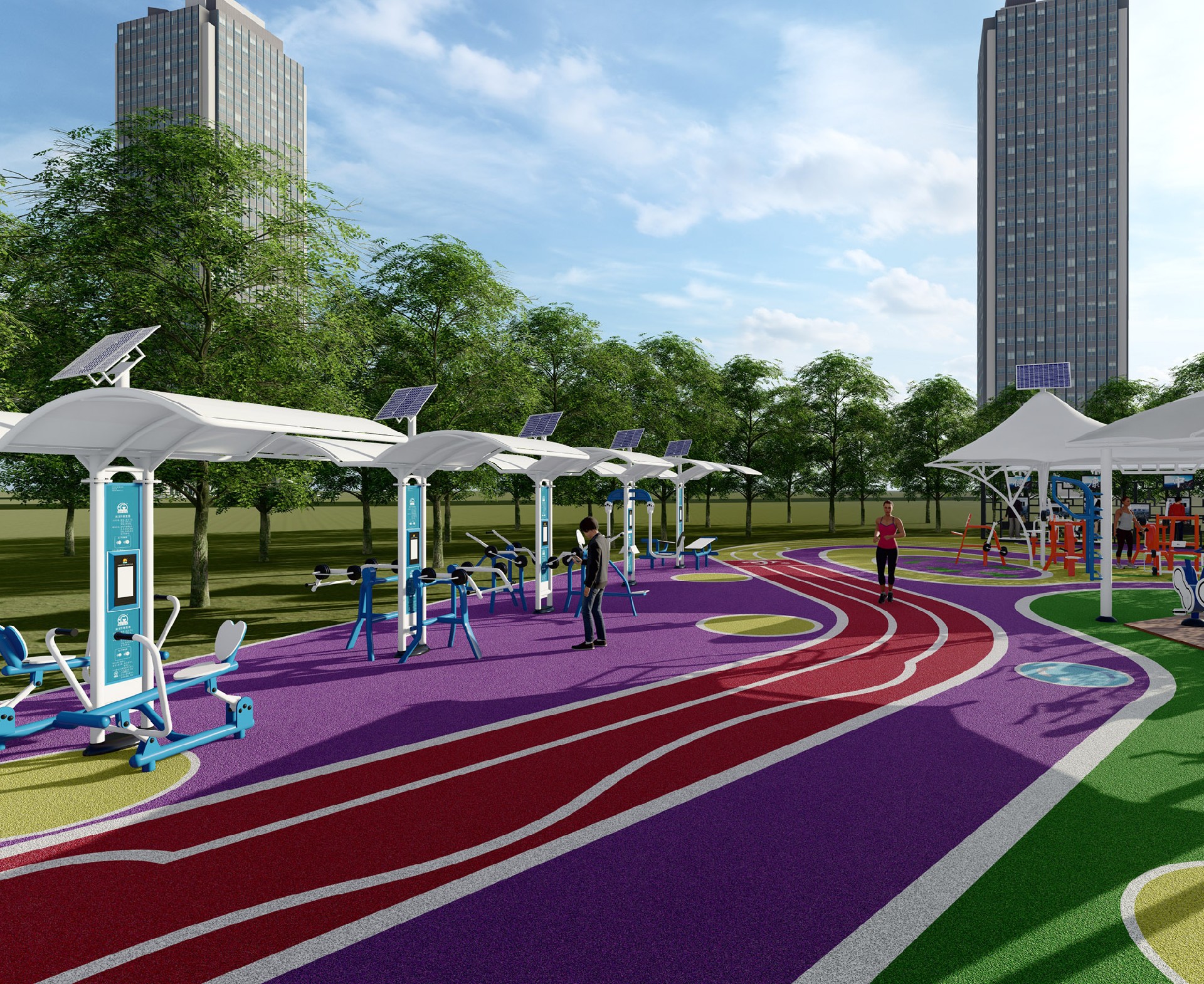 体育公园配置方案2(图4) 体育公园配置方案2(图4)