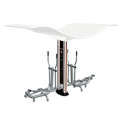 双柱腰背按摩器(图5) 双柱腰背按摩器(图5)