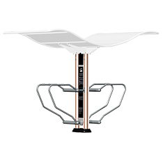 双柱压腿器(图3) 双柱压腿器(图3)