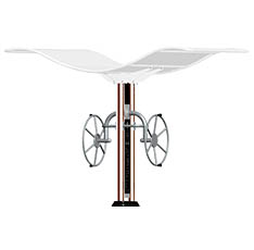 双柱压腿器(图5) 双柱压腿器(图5)