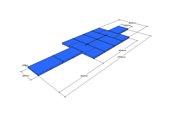 平衡木保护垫（训练型）